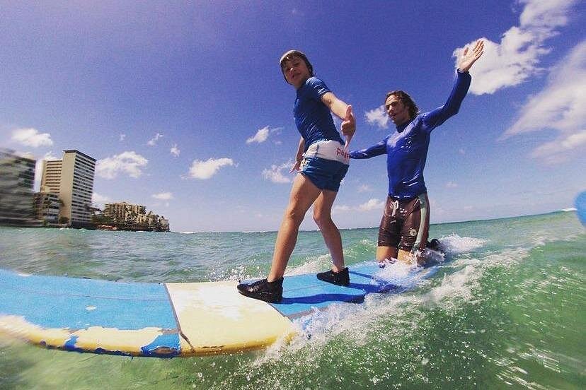 Private Surfing Lessons in Waikiki
